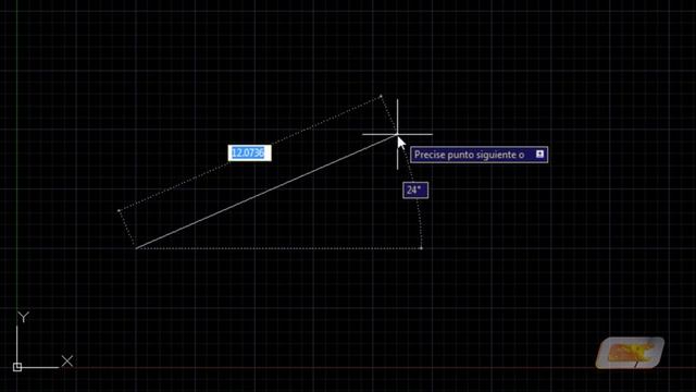 3.6 Definición directa de distancias (Curso Autocad 2012 y 2011) смотреть онлайн