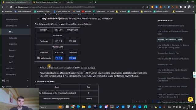 Binance and Bybit debit card | Дебитная карта Binance и Bybit смотреть онлайн