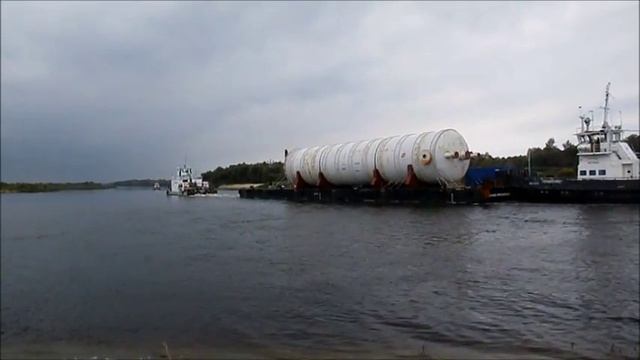 Две коксовые камеры для Антипинского Нефтеперерабатывающего завода (Тюмень) из Испании смотреть онлайн