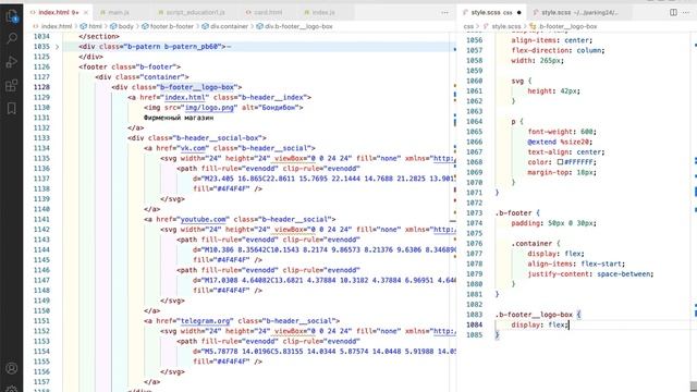 Стрим вёрстки сложного интернет-магазина, 4 часть (или 5) смотреть онлайн