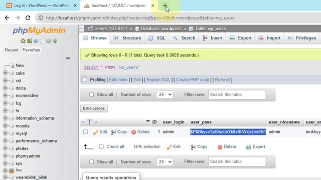 How to Reset a WordPress Password from phpMyAdmin смотреть онлайн