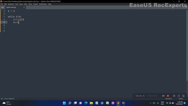 Basic Python Course #6. Working with While loop смотреть онлайн
