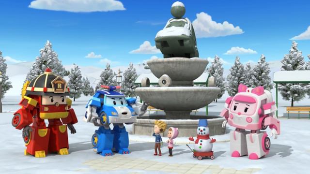 Traffic safety with POLI | EP 14 - 26 | Robocar POLI | Kids animation смотреть онлайн