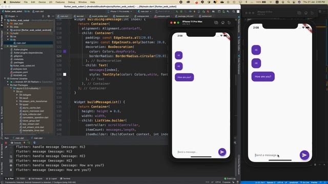 Realtime Chat - Flutter NodeJS Socket.io смотреть онлайн