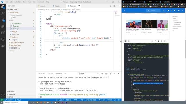Mise en place de Material UI (Partie 5) смотреть онлайн