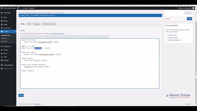 How to Use WordPress Contact Form 7 Plugin | WordPress Tutorials 2024 смотреть онлайн