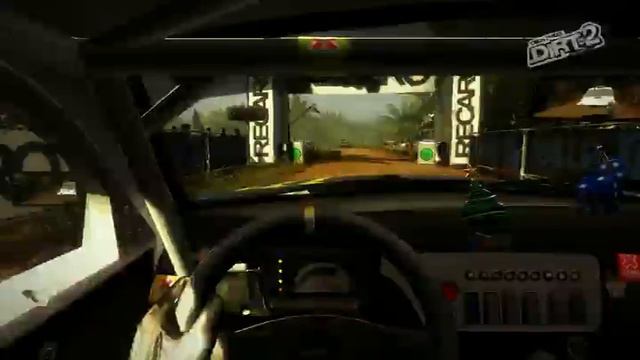 Extreme driving in the Dirt 2 on Logitech G25 + DirectX 11 Part 2 смотреть онлайн