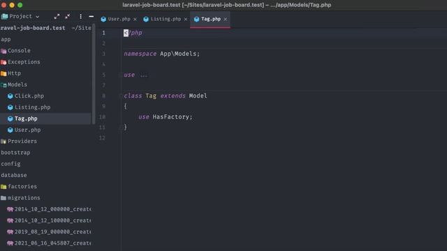 Building a job board in Laravel [Pt. 1] - Models + Migrations смотреть онлайн