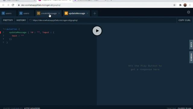 Consume Microgen GraphQL API - Update Record смотреть онлайн