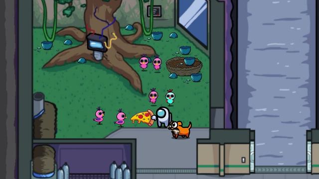 Among Us Zombie Season 5 - Dinosaur - Imposter Factory Planet - Ep 24 смотреть онлайн