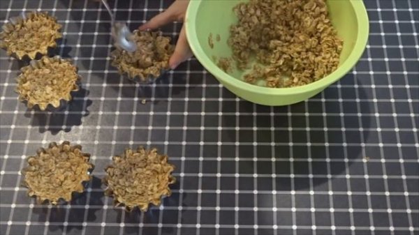 Овсяные корзиночки