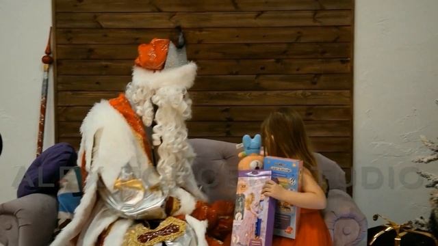 ⛄ Новогодняя Семейная Фотосессия с Шоу Деда Мороза смотреть онлайн