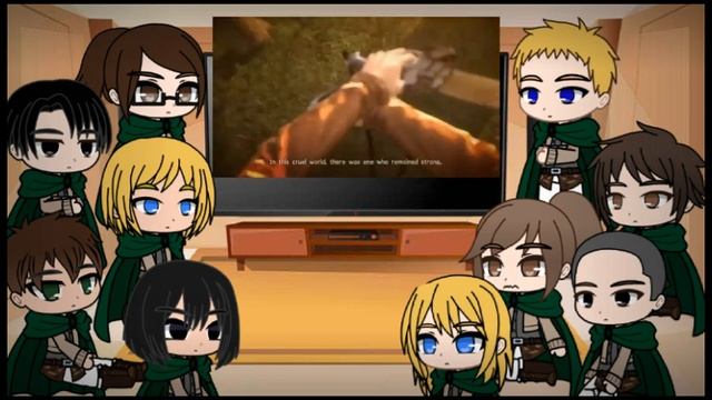 Original AOT React To Aot Game 2