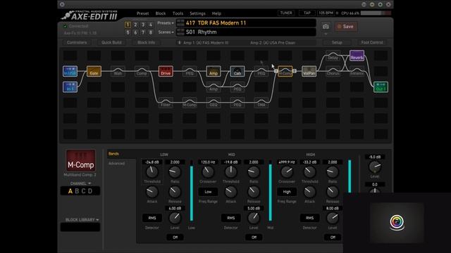 Axe Fx III 'FAS Modern' amp pack смотреть онлайн