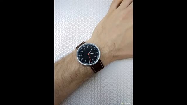 Классические наручные кварцевые часы без логотипа в минималистическом стиле | #Обзор смотреть онлайн
