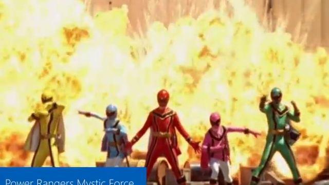 Mystic Force - All Ranger Morphs | Power Rangers Official