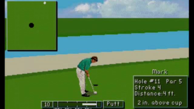 PGA Tour Golf 3 Sega Genesis Mega Drive Shootout Competition Gens Fraps Khufu Retro Gaming смотреть онлайн