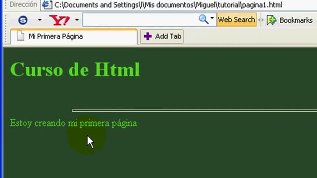 Tutorial Básico de HTML. Creación de Páginas Web... Tema II смотреть онлайн
