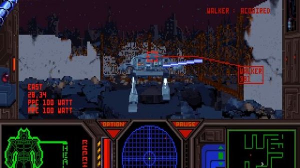 DOS Game: The Terminator 2029 - Operation Scour