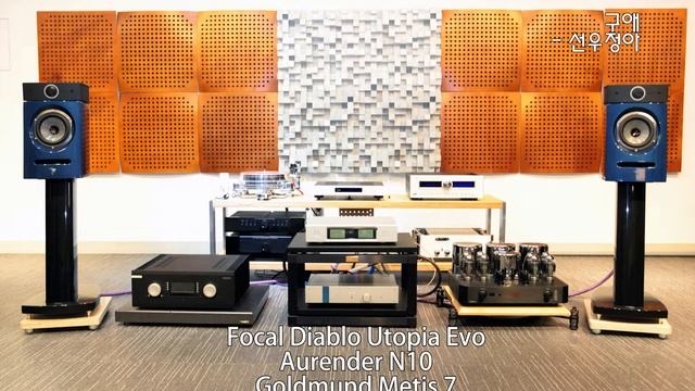 Focal Diablo Utopia Evo & 네트워크 플레이어 Aurender N10, 인티앰프 Goldmund Metis 7 - 구애 смотреть онлайн