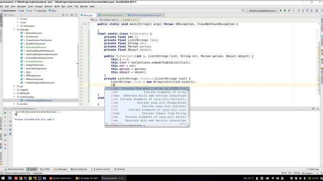 Урок Java 361: Imutable классы смотреть онлайн