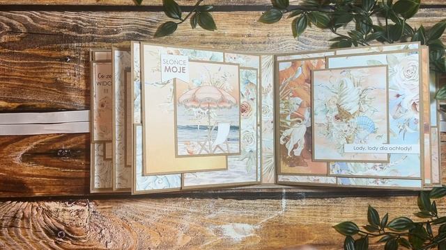 Albumik na wakacyjne zdjęcia z kolekcji Sunset Beach Mintay Papers - Ania Tworzy scrapbooking смотреть онлайн