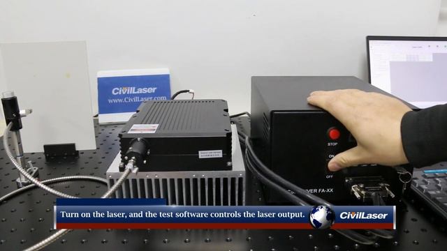 520nm 22W Software Control Fiber Laser смотреть онлайн