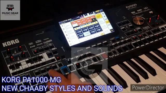 KORG PA1000 MG - NEW CHAABY STYLES AND SOUNDS ايقاعات و أصوات شعبي جديدة BY MR GEORGE CHAYBAN смотреть онлайн
