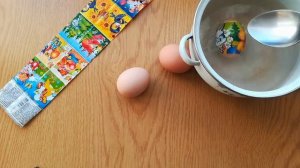 Как наклеить наклейки на яйца || Пасха?