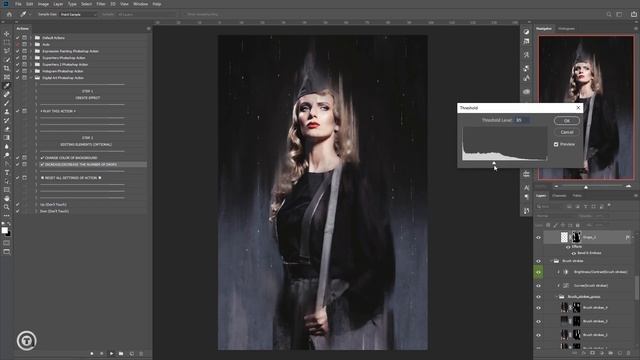 How to use Digital Art Photoshop Action смотреть онлайн