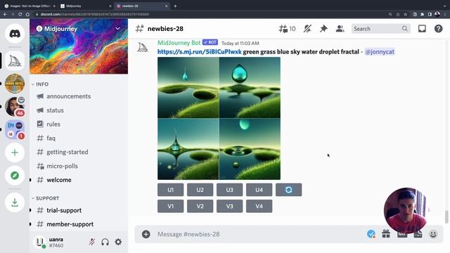Cómo generar IMÁGENES con INTELIGENCIA ARTIFICIAL - Fácil y Gratis con Midjourney смотреть онлайн