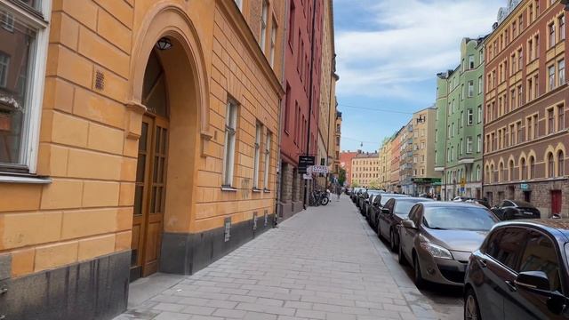 Stockholm Walks: Birkagatan All The Way. Charming Vasastan Neighbourhoods, Street Life In Spring