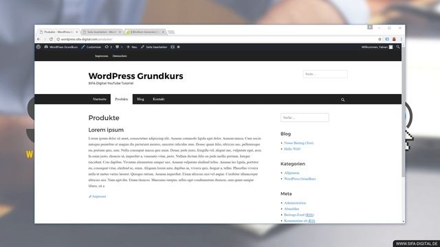 WordPress Grundkurs: Seiteninhalte bearbeiten (4K) #16 | SIFA Digital смотреть онлайн