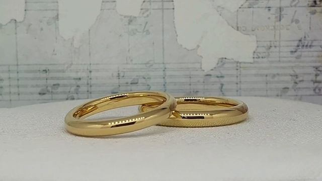 Тонкие обручальные кольца ручной работы, классические кольца смотреть онлайн