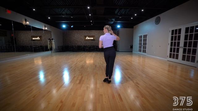Beginner Cha Cha Solo Practice Routine | Ballroom Dance Tutorial смотреть онлайн
