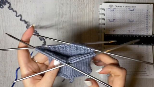 МОДНЫЕ ВАРЕЖКИ СПИЦАМИ\\С ОРНАМЕНТОМ