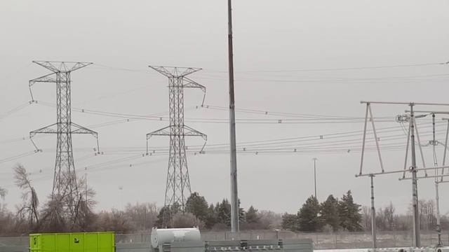 500kv power line galloping смотреть онлайн
