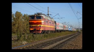 Клип про пассажирские поезда России