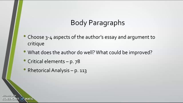 Writing a Critical Response Essay смотреть онлайн