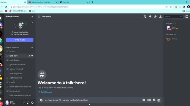 Roblox Beaming Server With Almost 50 Beaming Methods (link In Description)