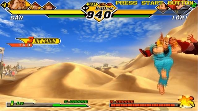 Capcom vs. SNK 2: Mark of the Millennium 2001 - Dan/Rolento/Sakura - Arcade Mode Playthrough смотреть онлайн