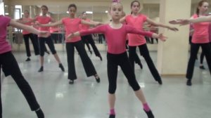 Открытый урок по классу ДЖАЗ-МОДЕРН (Школа танца Елены Морозовой, г. Подольск МО, 2014) - часть 1