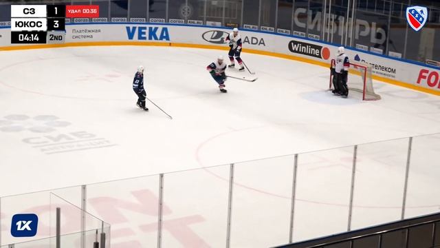 Кубок А.И. Покрышкина СХЛ. "Сибирские Звёзды" - "ЮКОС". ЛДС "Сибирь". 04 ноября 2023 г. смотреть онлайн