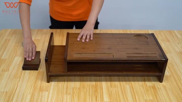 HOW DO YOU ASSEMBLE - 2-Tier Bamboo Monitor Stand with 4 Adjustable Storage Accessories Shelf смотреть онлайн