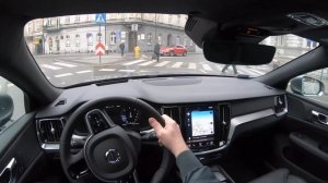 Volvo V60 _ 4K Test Drive Review 2020///Вольво В60 Тест Драйв Обзор Экстерьер Интерьер