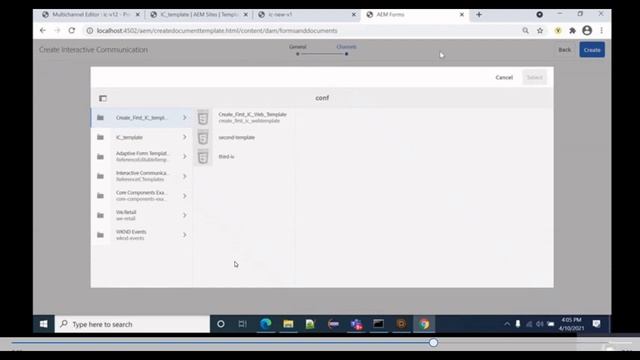 20. AEM Forms - Create Interactive Communications - Putting everything together - Part 8 смотреть онлайн