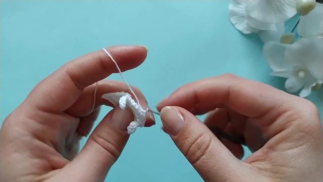 Цветочный мотив крючком для Ирландского кружева смотреть онлайн