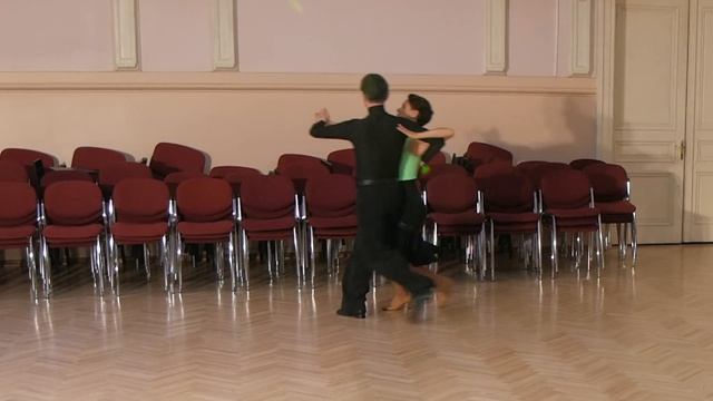 How to Dance Tango Basic Routine | Closed Promenade, Natural Promenade Turn, Natural Twist смотреть онлайн
