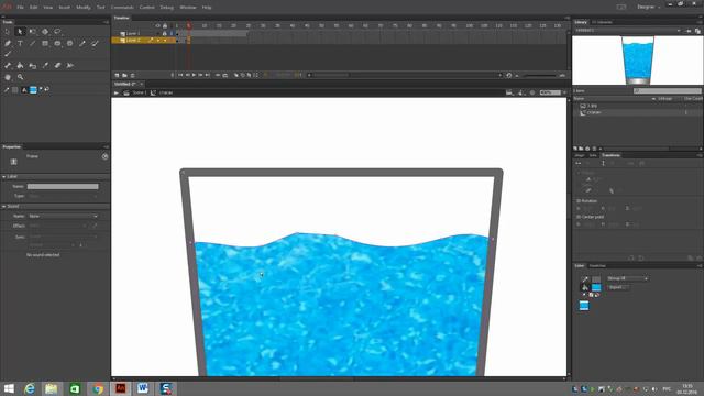 Флеш Стакан минеральной воды смотреть онлайн