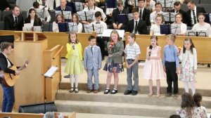 Я знаю что Иисус на землю пришел с небес (Пение)